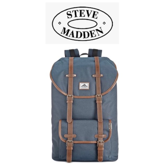 steve madden solid utility backpack
